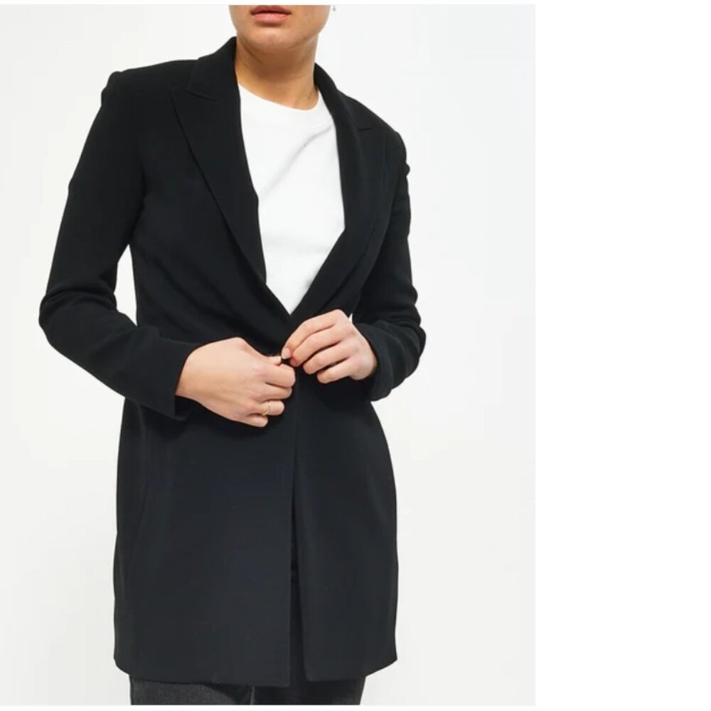 The Row Long Navy Blazer - size 6
